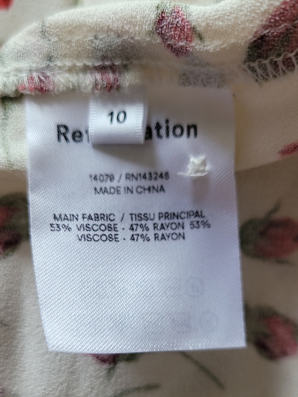 Reformation Gavin Dress in Marion - Picture 13 of 16